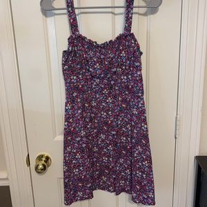 Trixxi Mini multi-colored floral dress size S